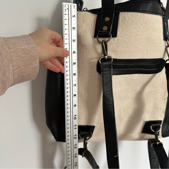 Stanley Street Crossbody Bag Backpack  Multicolor Fuzzy Day to Day Boho Hobo - Picture 9 of 16